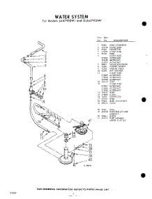 06 - Water System parts for Whirlpool Washer LAA7900W1 / from AppliancePartsPros.com