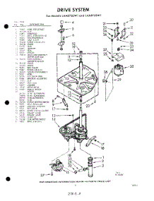 03 - Drive parts for Whirlpool Washer LAA8700W1 / from AppliancePartsPros.com