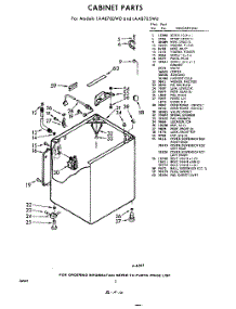 02 - Cabinet parts for Whirlpool Washer LAA8705W0 / from AppliancePartsPros.com