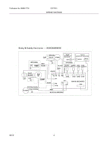 04 - Wiring Diagram parts for Frigidaire Dehumidifier CDF70V110 / from AppliancePartsPros.com