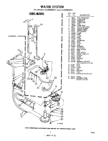 06 - Water System parts for Whirlpool Washer LAA8880W1 / from AppliancePartsPros.com