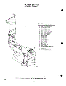 06 - Water System parts for Whirlpool Washer LAA9800W3 / from AppliancePartsPros.com