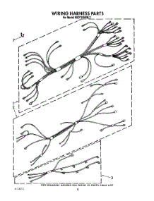 06 - Wiring Harness parts for Kitchenaid Range KEDT105VAL2 / from AppliancePartsPros.com