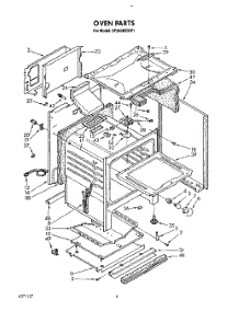 06 - Oven parts for Whirlpool Range SF365BEXN1 / from AppliancePartsPros.com