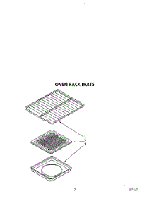 07 - Oven Rack, Lit / Optional parts for Whirlpool Range SF365BEXN1 / from AppliancePartsPros.com