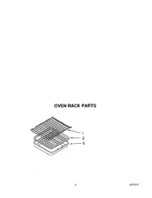 06 - Oven Rack, Literature parts for Whirlpool Range SF365BEYN1 / from AppliancePartsPros.com