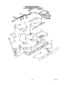 12 - Control parts for Kitchenaid Refrigerator KSRS25QXAL10 / from AppliancePartsPros.com