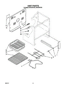 05 - Unit, Optional parts for Whirlpool Range RF370PXYN1 / from AppliancePartsPros.com