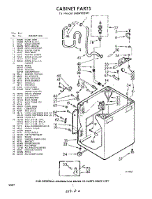 02 - Cabinet parts for Whirlpool Washer LAB4900W1 / from AppliancePartsPros.com