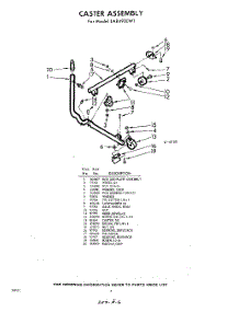 06 - Caster parts for Whirlpool Washer LAB4900W1 / from AppliancePartsPros.com