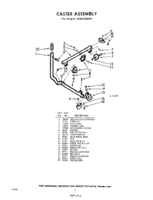 06 - Caster parts for Whirlpool Washer LAB4900W2 / from AppliancePartsPros.com