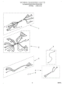 06 - Wiring Harness, Optional parts for Whirlpool Range RF375PCYN2 / from AppliancePartsPros.com