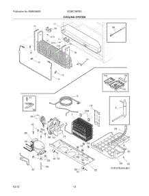 11 - Cooling System parts for Frigidaire Refrigerator E23BC78IPSD / from AppliancePartsPros.com