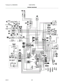 20 - Wiring Diagram parts for Frigidaire Refrigerator E23BC78IPSD / from AppliancePartsPros.com