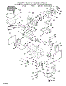 06 - Cabinet And Stirrer parts for Kitchenaid Oven KEHC379JBL0 / from AppliancePartsPros.com