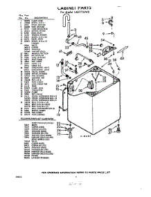 02 - Cabinet , Lit / Optional Continued parts for Whirlpool Washer LAB7750W0 / from AppliancePartsPros.com