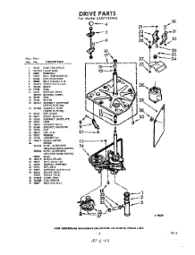 03 - Drive parts for Whirlpool Washer LAB7750W2 / from AppliancePartsPros.com