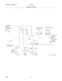 06 - Wiring Diagram parts for Frigidaire Air Conditioner CAE18ESR12 / from AppliancePartsPros.com
