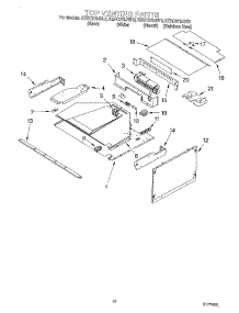08 - Top Venting parts for Kitchenaid Oven KEHC379JBT0 / from AppliancePartsPros.com