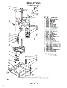 06 - Drive parts for Whirlpool Washer LAC4100W4 / from AppliancePartsPros.com