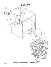 05 - Oven , Literature And Optional parts for Whirlpool Range RF375PXWN0 / from AppliancePartsPros.com