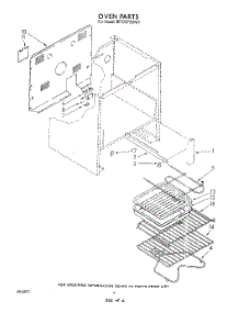 05 - Oven , Literature And Optional parts for Whirlpool Range RF375PXWN1 / from AppliancePartsPros.com