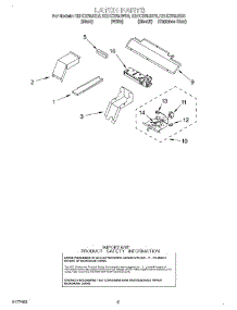 04 - Latch parts for Kitchenaid Oven KEHC379JSS0 / from AppliancePartsPros.com