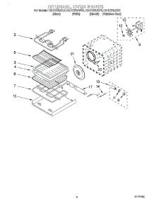 05 - Internal Oven parts for Kitchenaid Oven KEHC379JSS0 / from AppliancePartsPros.com