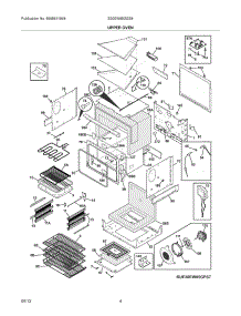 05 - Upper Oven parts for Frigidaire Oven E30EW85GSS6 / from AppliancePartsPros.com