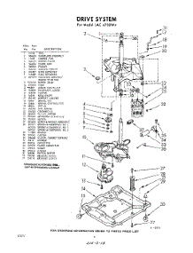 06 - Drive parts for Whirlpool Washer LAC4700W4 / from AppliancePartsPros.com