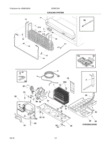 11 - Cooling System parts for Frigidaire Refrigerator EI23BC30KW3 / from AppliancePartsPros.com