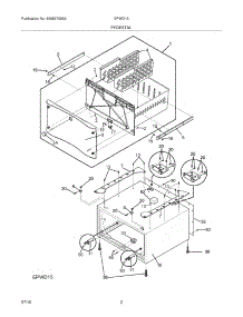 03 - Pedestal parts for Frigidaire Pedestal EPWD15IW3 / from AppliancePartsPros.com