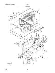 03 - Pedestal parts for Frigidaire Pedestal EPWD15MB1 / from AppliancePartsPros.com