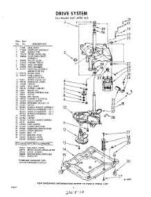 06 - Drive , Lit / Optional parts for Whirlpool Washer LAC4900W5 / from AppliancePartsPros.com