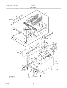 03 - Pedestal parts for Frigidaire Pedestal EPWD15T0 / from AppliancePartsPros.com