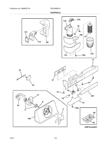 11 - Controls parts for Frigidaire Refrigerator ERL6296SK4 / from AppliancePartsPros.com