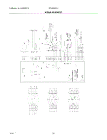 22 - Wiring Schematic parts for Frigidaire Refrigerator ERL6296SK4 / from AppliancePartsPros.com