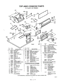 03 - Section parts for Whirlpool Dryer LAE5000W1 / from AppliancePartsPros.com