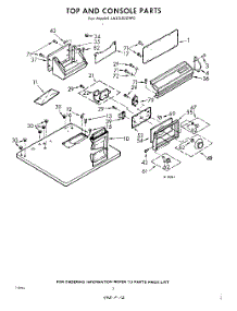 02 - Section parts for Whirlpool Dryer LAE5500W0 / from AppliancePartsPros.com