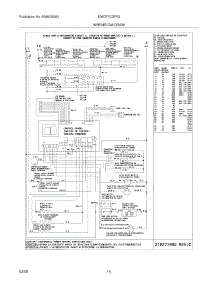12 - Wiring Diagram parts for Frigidaire Range E36DF7CGPS2 / from AppliancePartsPros.com
