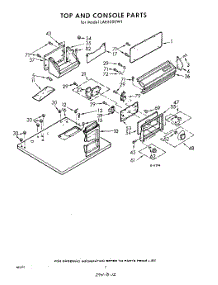 02 - Section parts for Whirlpool Dryer LAE5500W1 / from AppliancePartsPros.com
