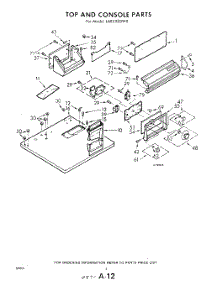 02 - Section parts for Whirlpool Dryer LAE5520W0 / from AppliancePartsPros.com