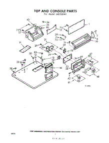 02 - Section parts for Whirlpool Dryer LAE5520W1 / from AppliancePartsPros.com