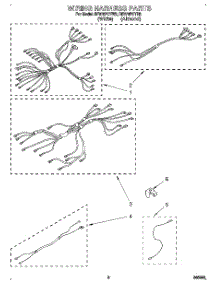 06 - Wiring Harness, Optional parts for Whirlpool Range RF376PCYN2 / from AppliancePartsPros.com