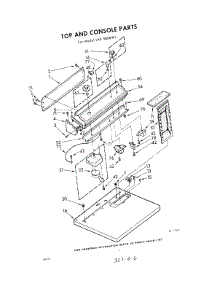 02 - Section parts for Whirlpool Dryer LAE5800W1 / from AppliancePartsPros.com