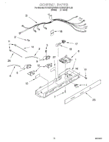 10 - Control parts for Kitchenaid Refrigerator KSRS27QFWH00 / from AppliancePartsPros.com