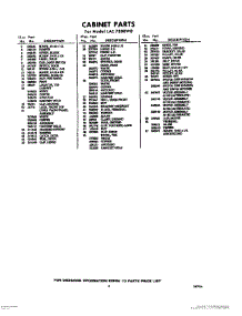 03 - Section parts for Whirlpool Dryer LAE7800W0 / from AppliancePartsPros.com