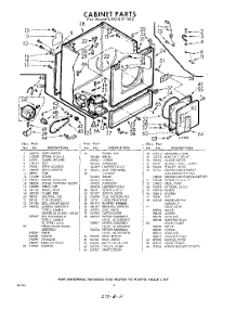 04 - Section parts for Whirlpool Dryer LAG6571W0 / from AppliancePartsPros.com