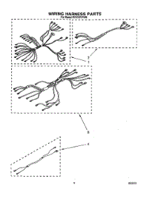 07 - Wiring Harness parts for Whirlpool Range RF376PXYN0 / from AppliancePartsPros.com