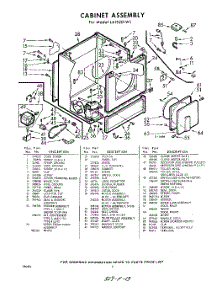 02 - Section parts for Whirlpool Dryer LAI3201W1 / from AppliancePartsPros.com